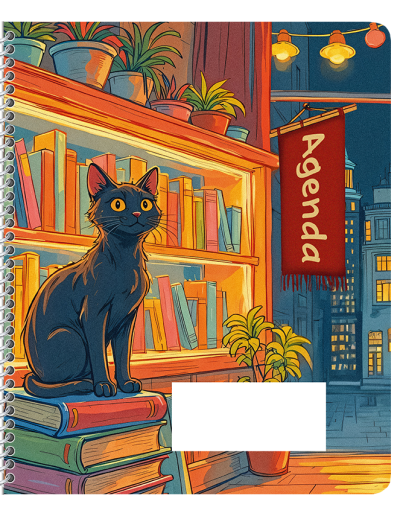 Purrfect Tales standard planner